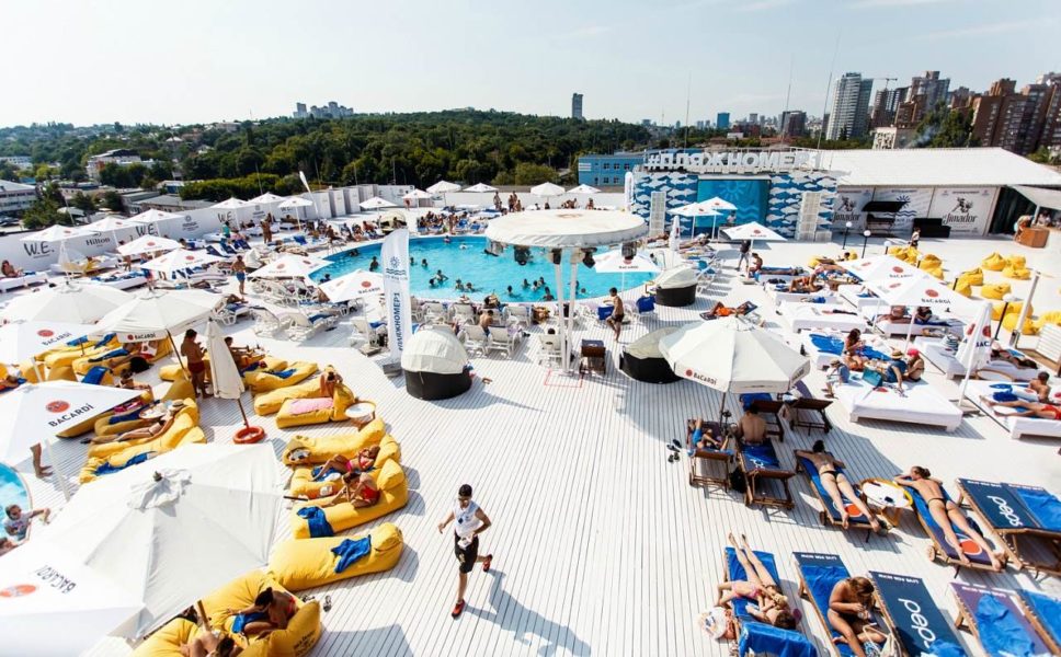 City Beach Club Best Place Popular Sexy Beach Pool Party In Kiev