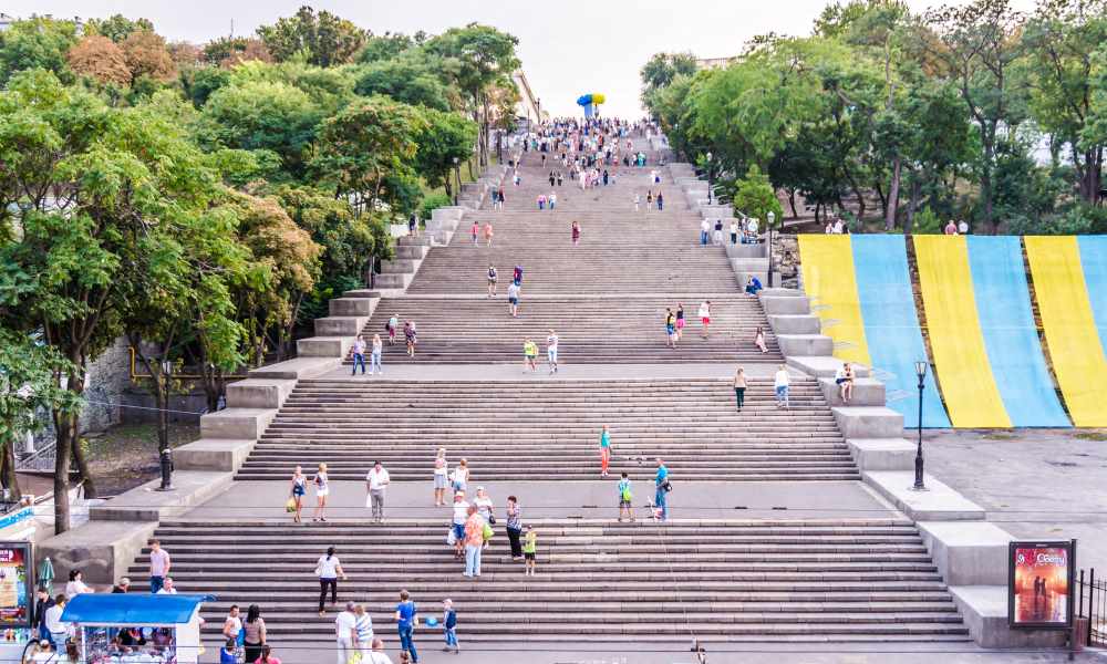 Potemkin Stairs | Top Must Visit Places in Ukraine | Odessa City | Kiev Tour Guide