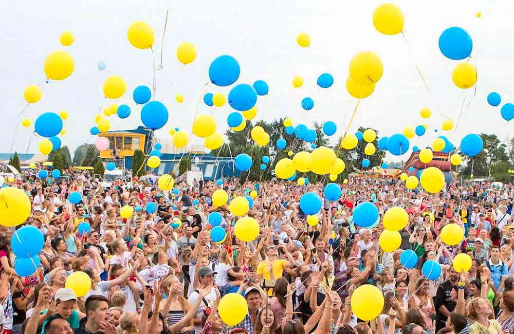 Feel the vibe of festivals in Ukraine